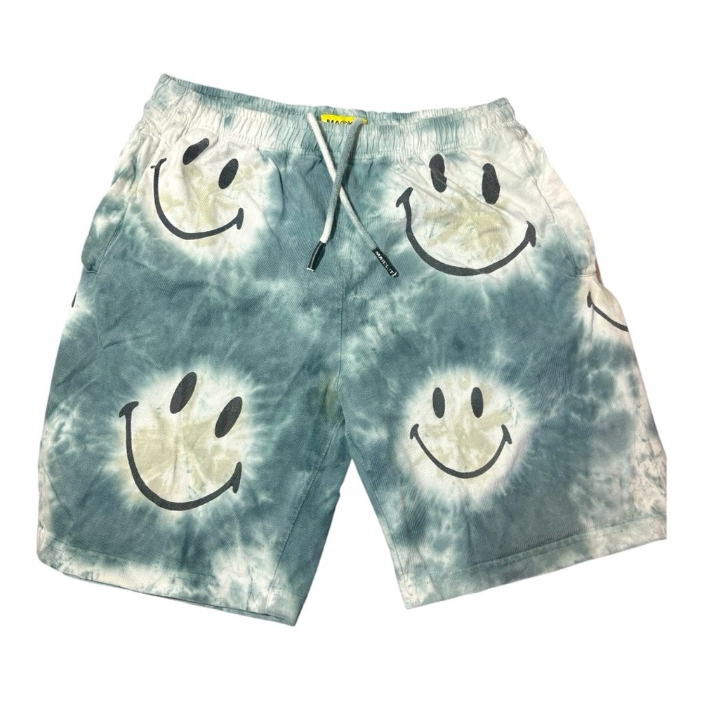 MARKET Smiley Tie Dye Shorts